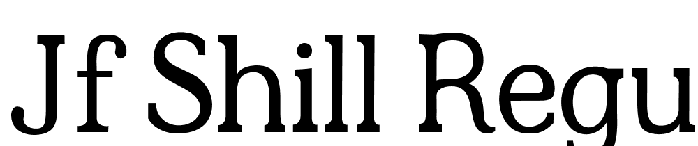 JF-Shill-Regular font family download free