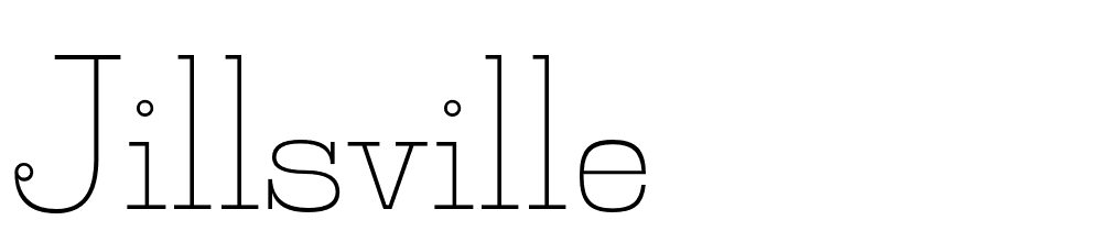 Jillsville font family download free