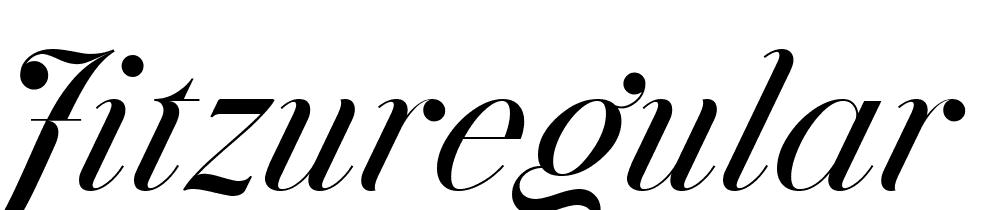 jitzuregular font family download free