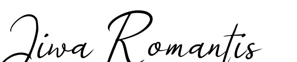 Jiwa-Romantis font family download free