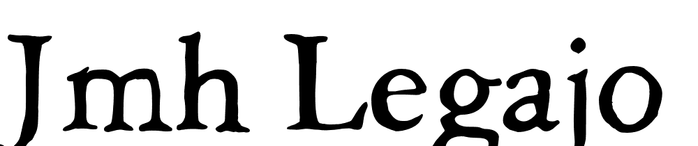 JMH-Legajo-Regular font family download free