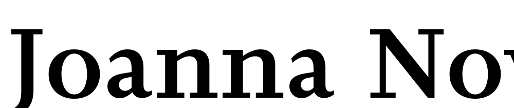 Joanna-Nova-Medium font family download free