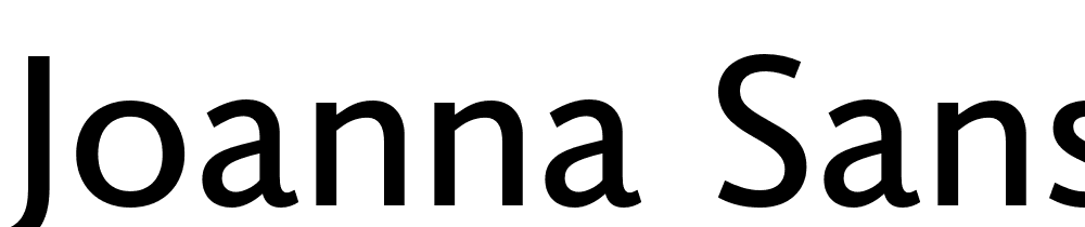 Joanna-Sans-Nova-Book font family download free