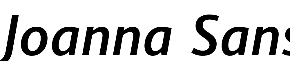 Joanna-Sans-Nova-Medium-Italic font family download free