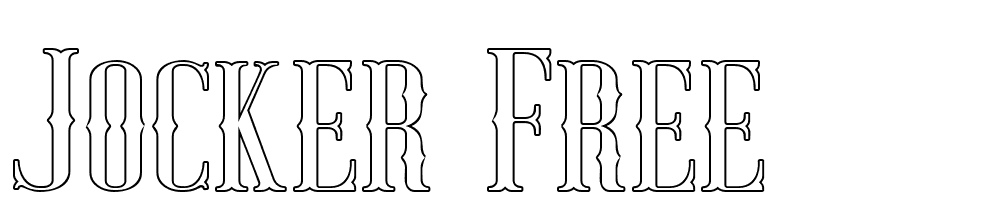 jocker-free font family download free