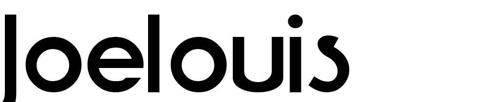 joelouis font family download free