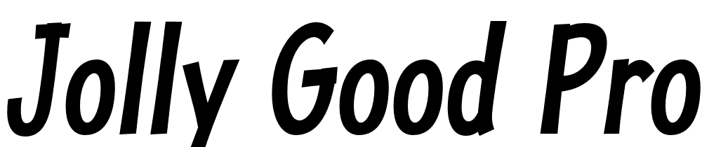 Jolly Good Proper font family download free