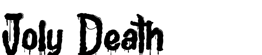 joly_death font family download free