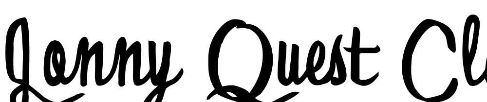 Jonny-Quest-Classic font family download free