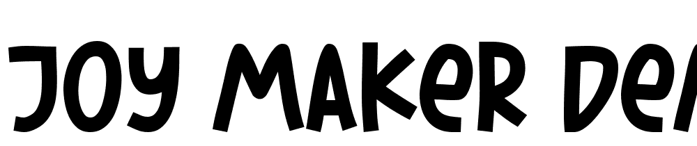 Joy-Maker-Demo font family download free