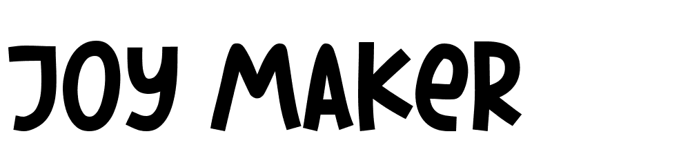 joy_maker font family download free