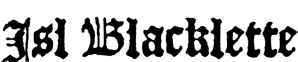 JSL-Blackletter font family download free