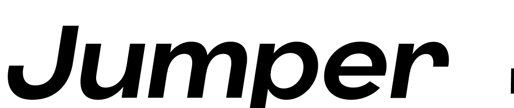 jumper_3 font family download free