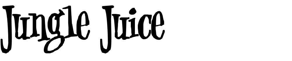 jungle_juice font family download free