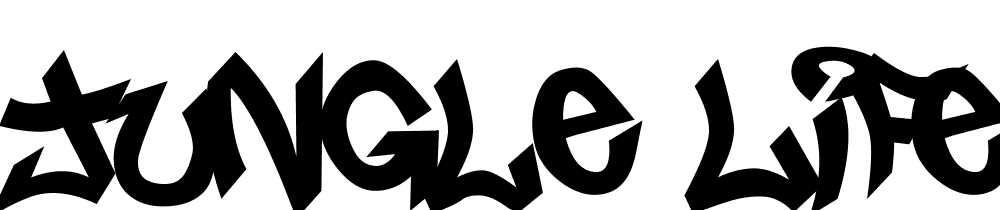 Jungle-LIFE font family download free