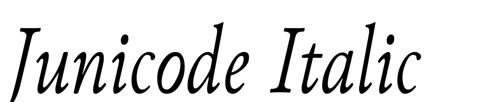 Junicode-Italic font family download free