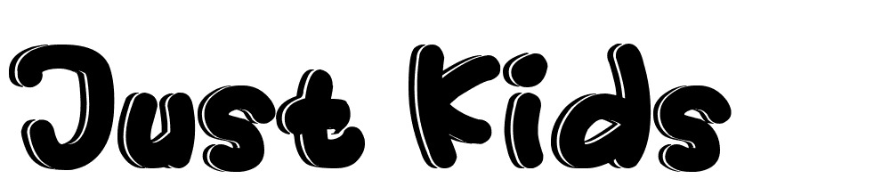 just_kids font family download free