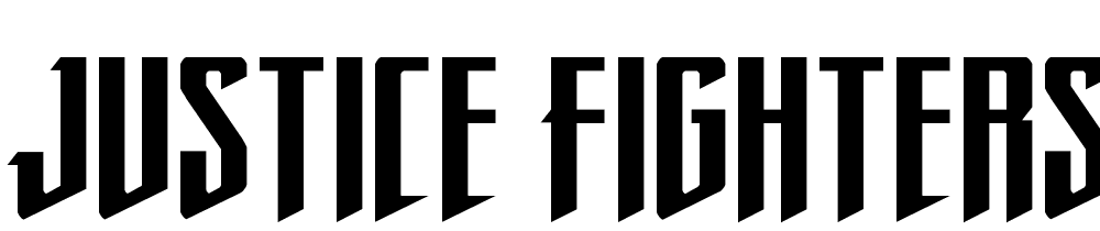 Justice-Fighters font family download free