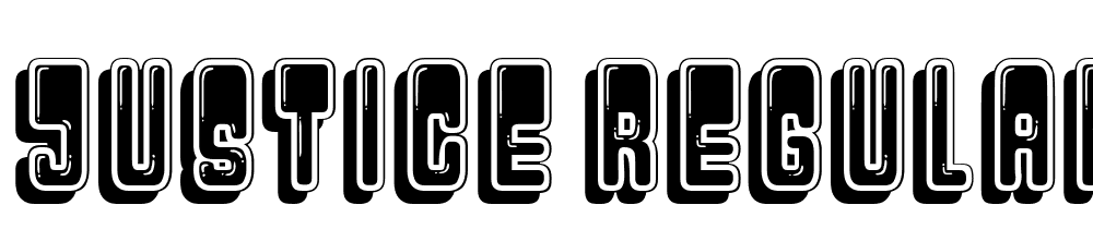 Justice-Regular font family download free