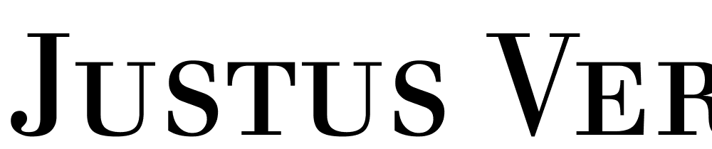 Justus-Versalitas font family download free