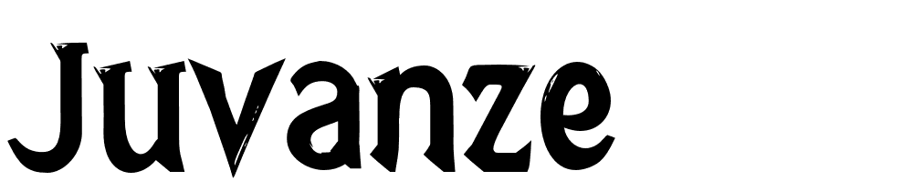 Juvanze font family download free