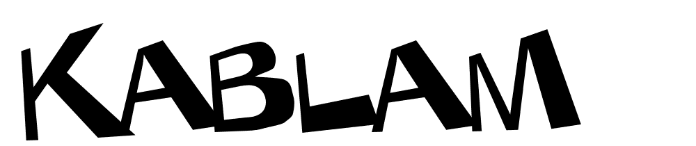 kablam font family download free