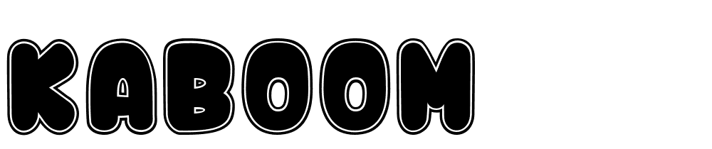 kaboom font family download free