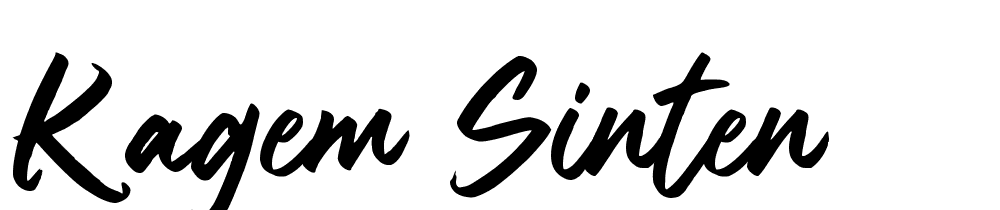 kagem-sinten font family download free