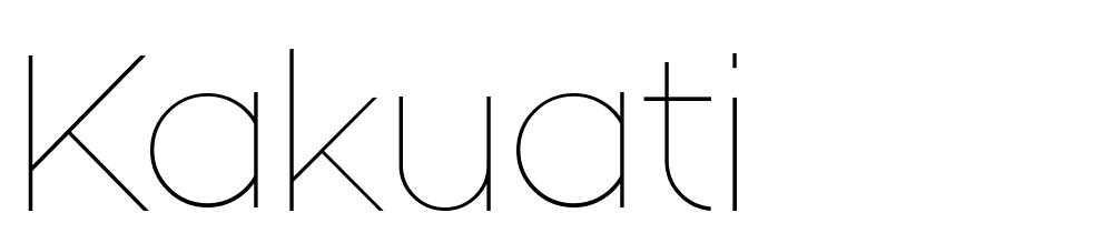 kakuati font family download free