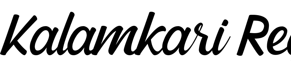 Kalamkari-Regular font family download free