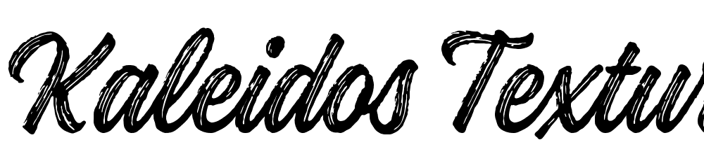 Kaleidos Textured font family download free