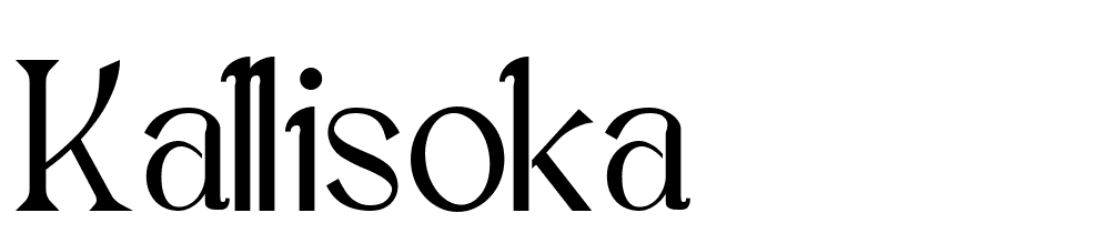 Kallisoka font family download free