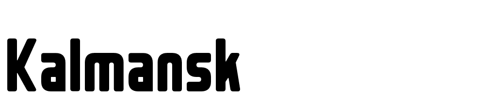 kalmansk font family download free