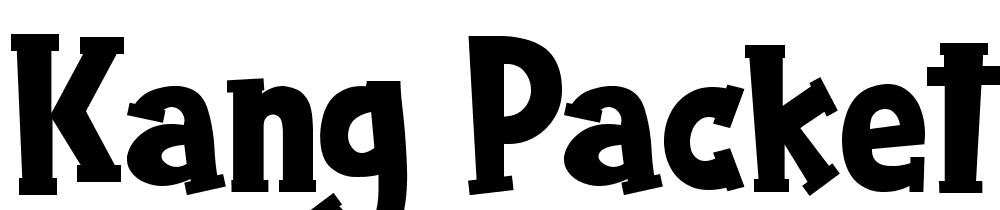 kang_packet font family download free