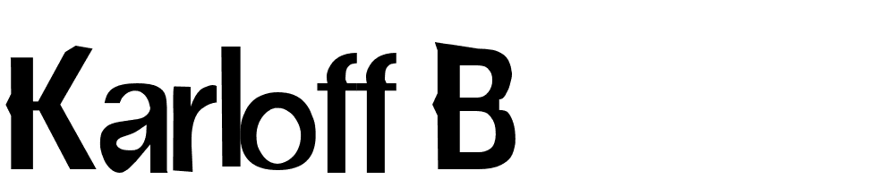 karloff_b font family download free