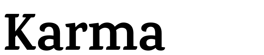 karma font family download free