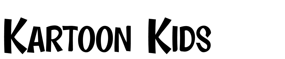 kartoon_kids font family download free