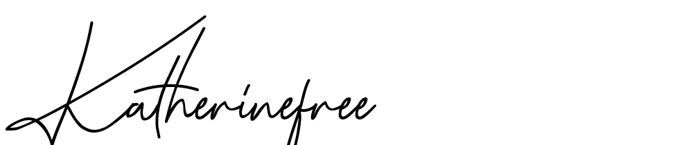 KatherineFree font family download free