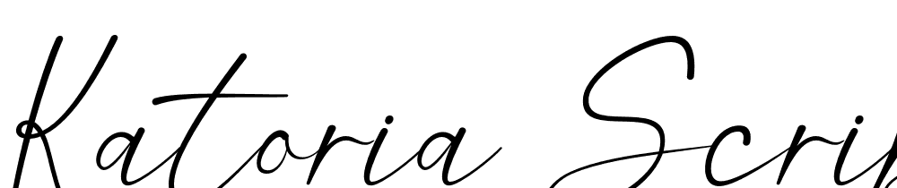 katoria-script font family download free