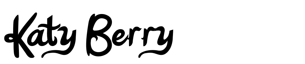 Katy-Berry font family download free