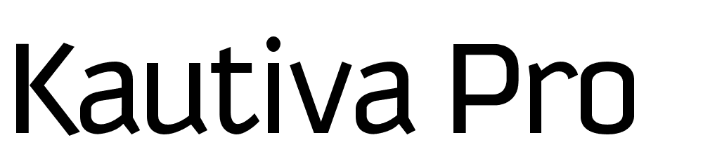 Kautiva-Pro font family download free