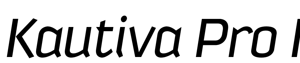 Kautiva-Pro-Italic font family download free