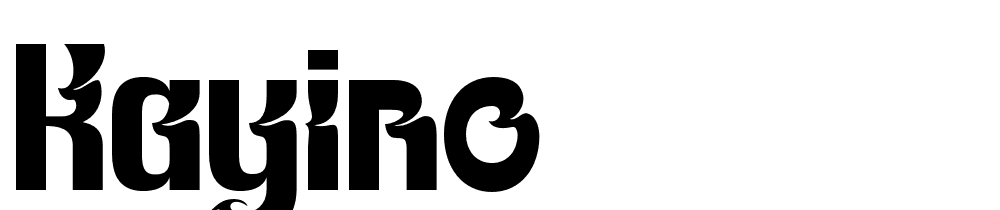 kayino font family download free