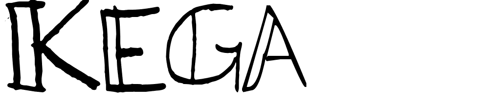 Kega font family download free