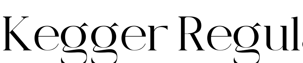 Kegger-Regular font family download free