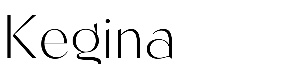 kegina font family download free