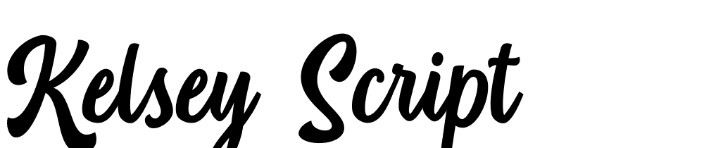 kelsey-script font family download free