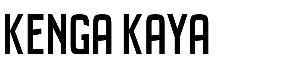 kenga-kaya font family download free