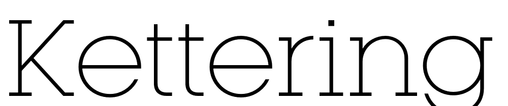 Kettering 105 font family download free