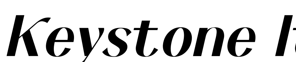 Keystone-Italic font family download free